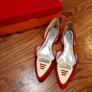 Kate spade race car flats